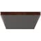 Ekena Millwork 3"W x 18"D Logan Hidden Support Steel Bracket w/ 14" Support Depth, Antiqued Copper BKTM03X18LOACO - alternate 9